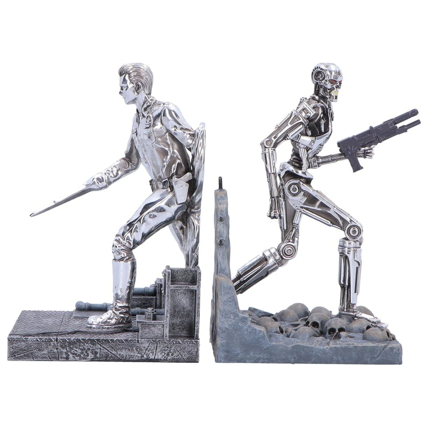 Terminator 2 T-1000 vs T-800 könyvtámasz 19 cm termékfotó
