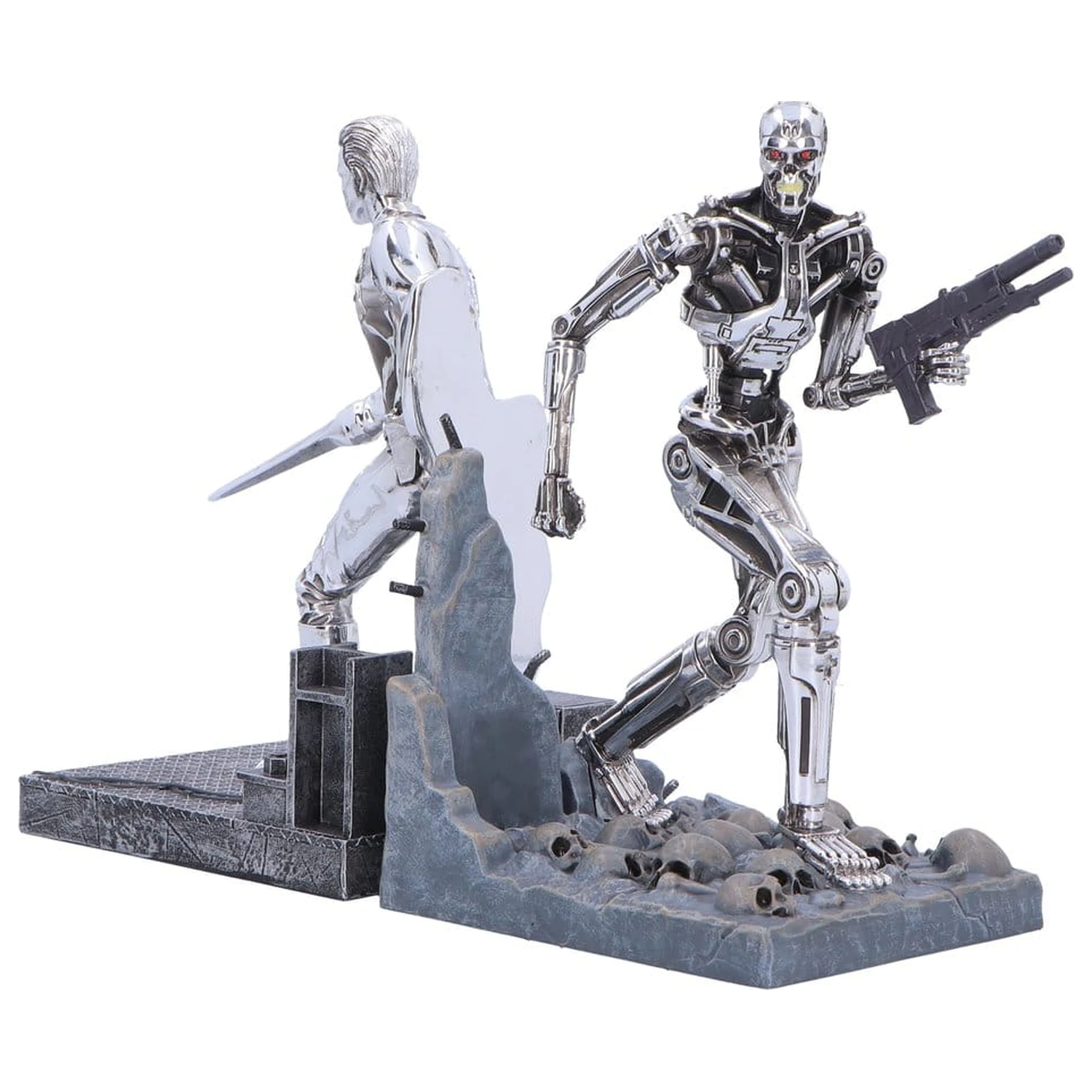 Terminator 2 T-1000 vs T-800 könyvtámasz 19 cm termékfotó