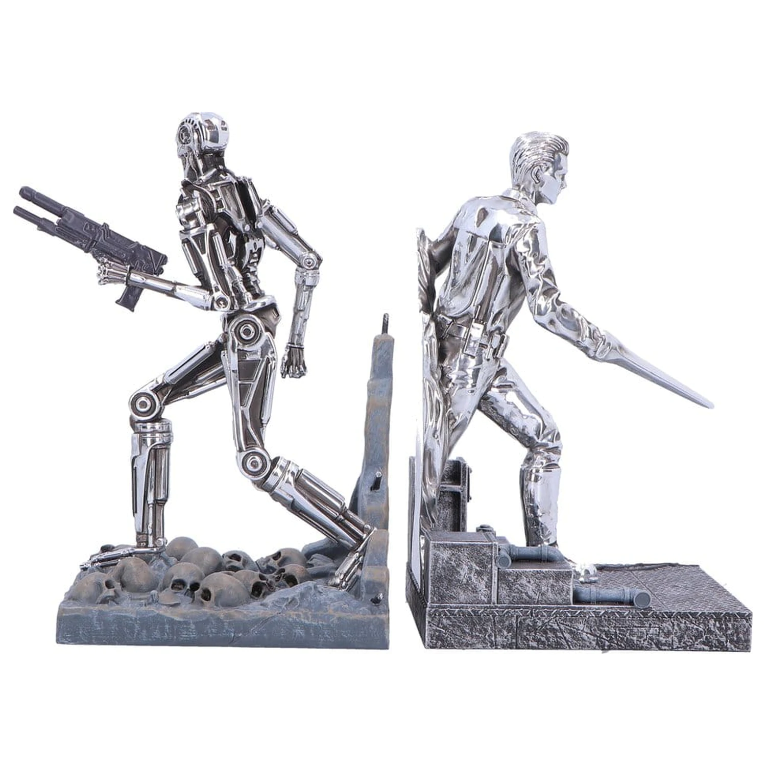 Terminator 2 T-1000 vs T-800 könyvtámasz 19 cm termékfotó