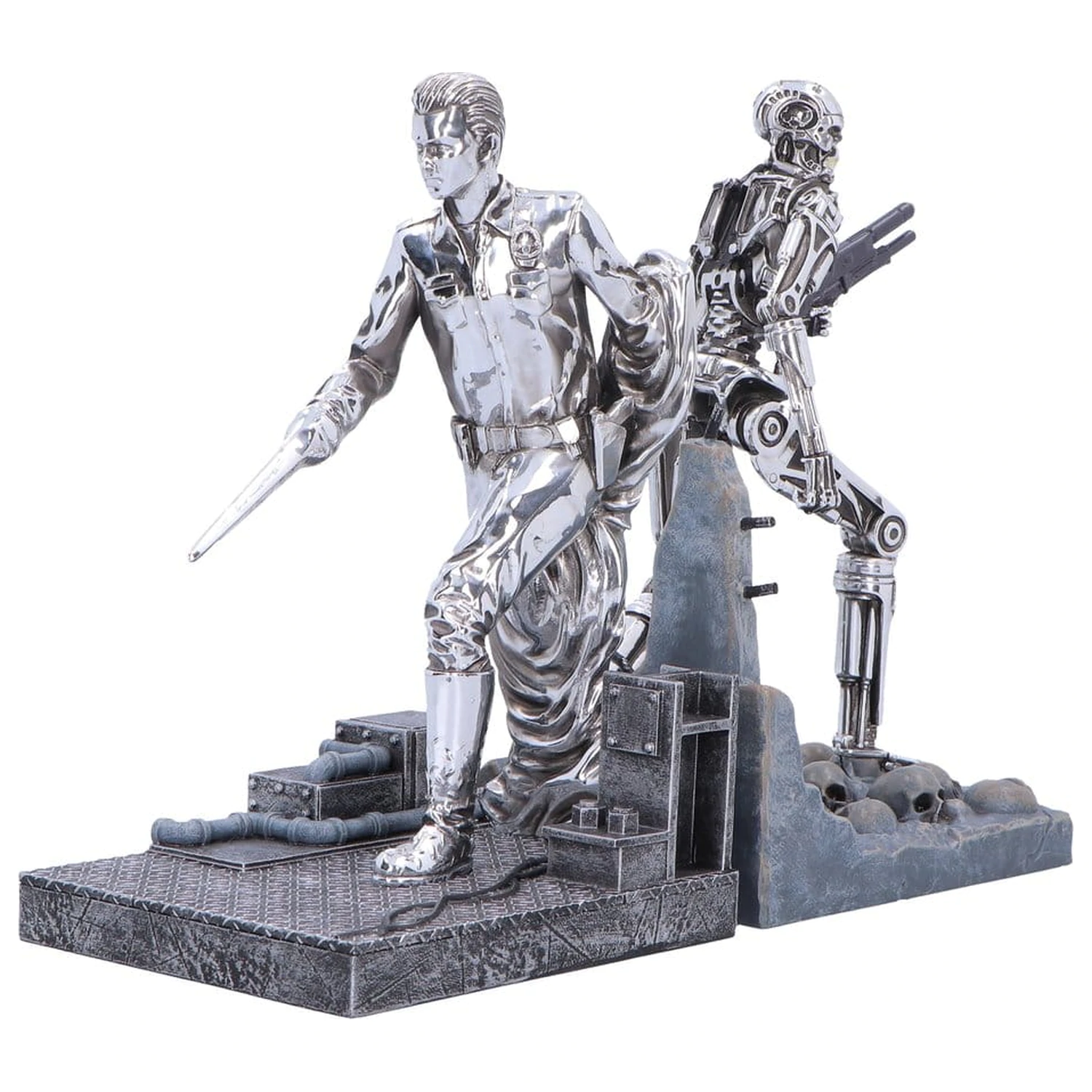 Terminator 2 T-1000 vs T-800 könyvtámasz 19 cm termékfotó