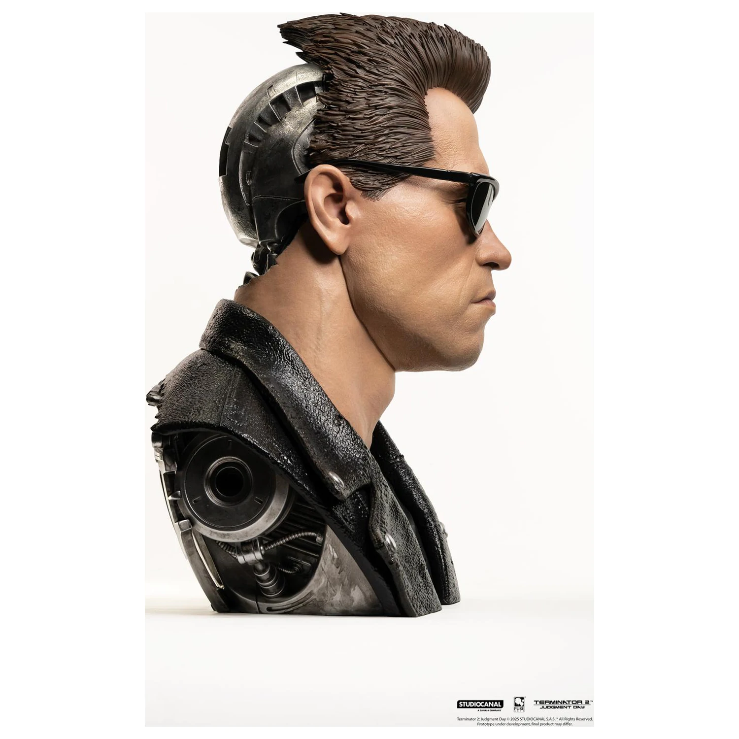 Terminator 2 T-800 Model 101 Scale Art Mask 1/1 mellszobor figura 47 cm termékfotó