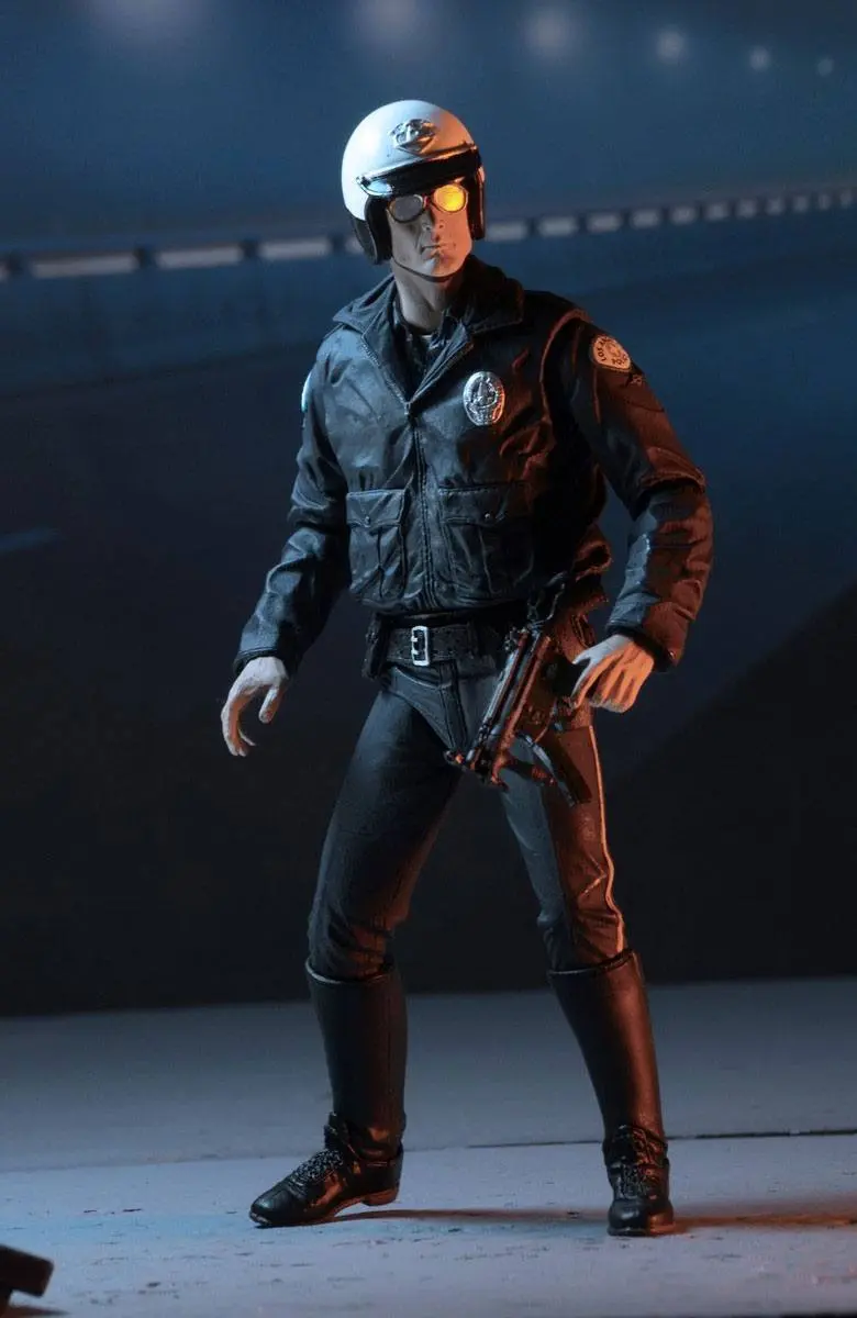 Terminator 2 Ultimate T-1000 (Motorcycle Cop) akciófigura 18 cm termékfotó