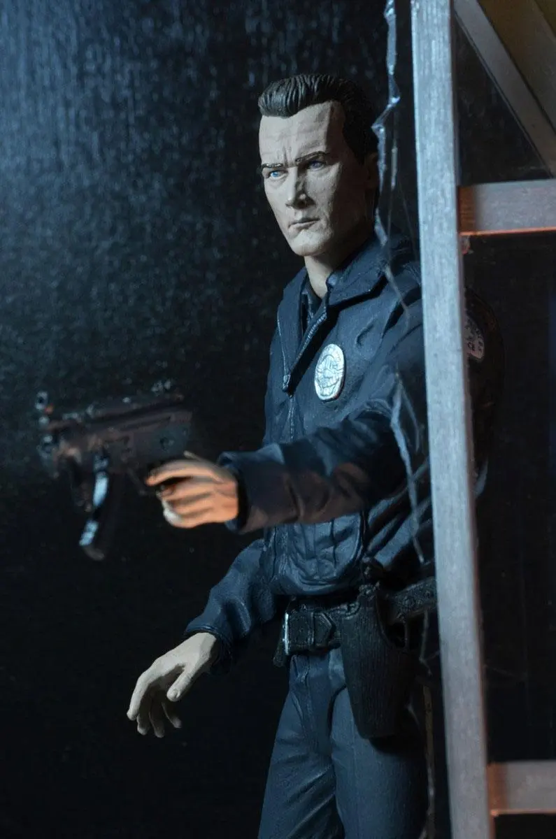 Terminator 2 Ultimate T-1000 (Motorcycle Cop) akciófigura 18 cm termékfotó