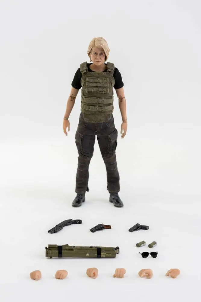 Terminator: Dark Fate akciófigura 1/12 Sarah Connor 14 cm termékfotó