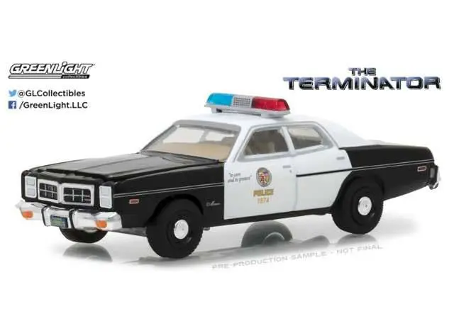 Terminator Diecast Model 1/64 1977 Dodge Monaco Metropolitan Police termékfotó