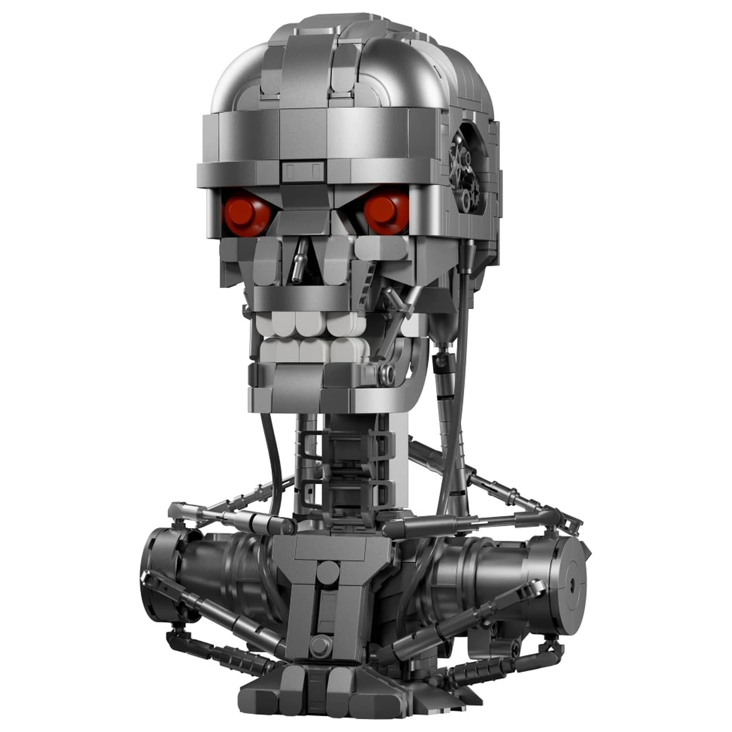 Terminator T-800 mellszobor Building Block 858 db-os építőkészlet termékfotó