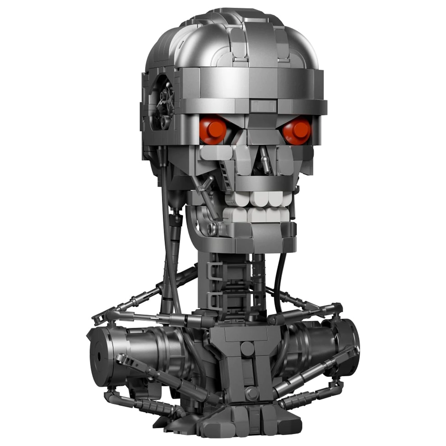 Terminator T-800 mellszobor Building Block 858 db-os építőkészlet termékfotó