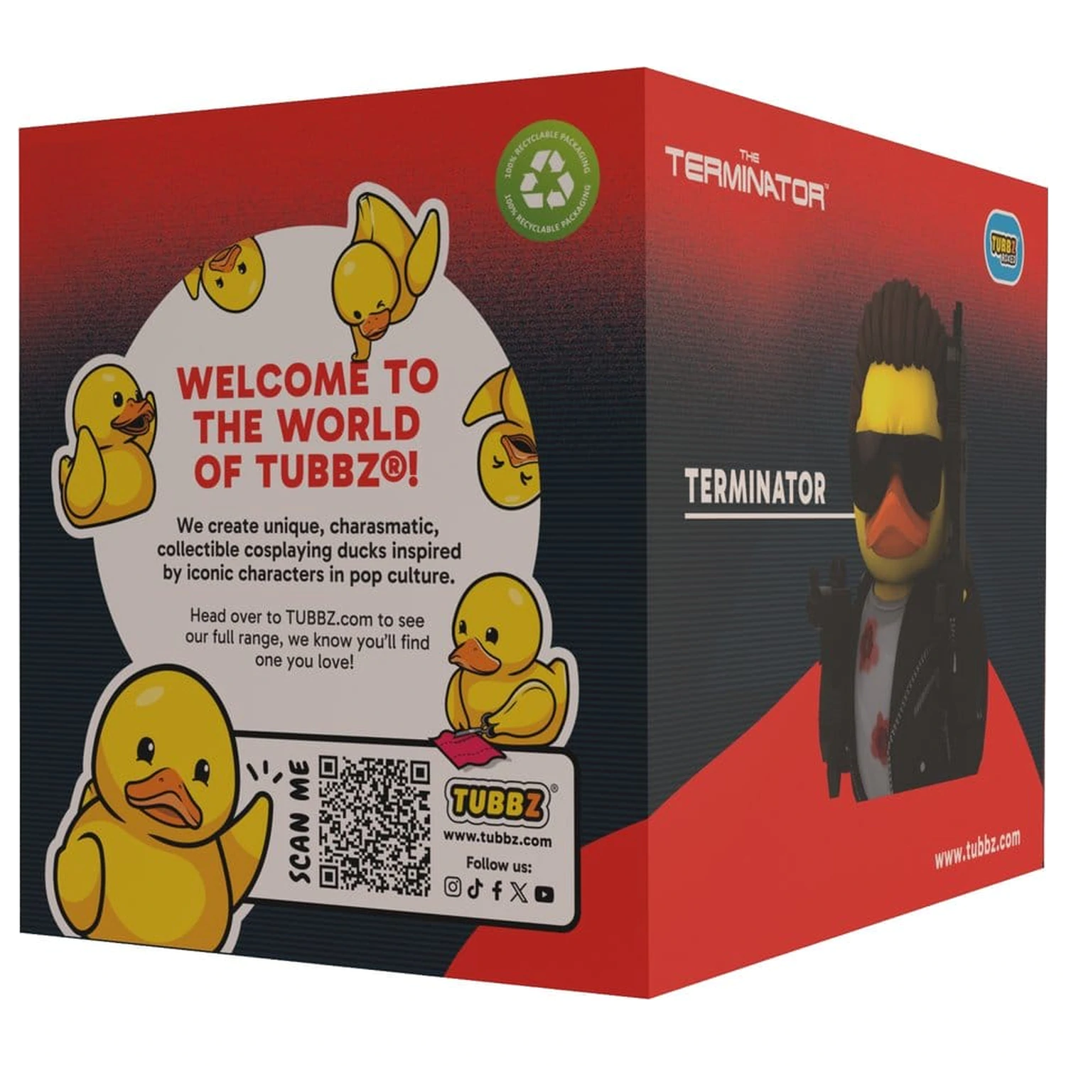 Terminator Tubbz PVC figura Terminator Boxed Edition 10 cm termékfotó