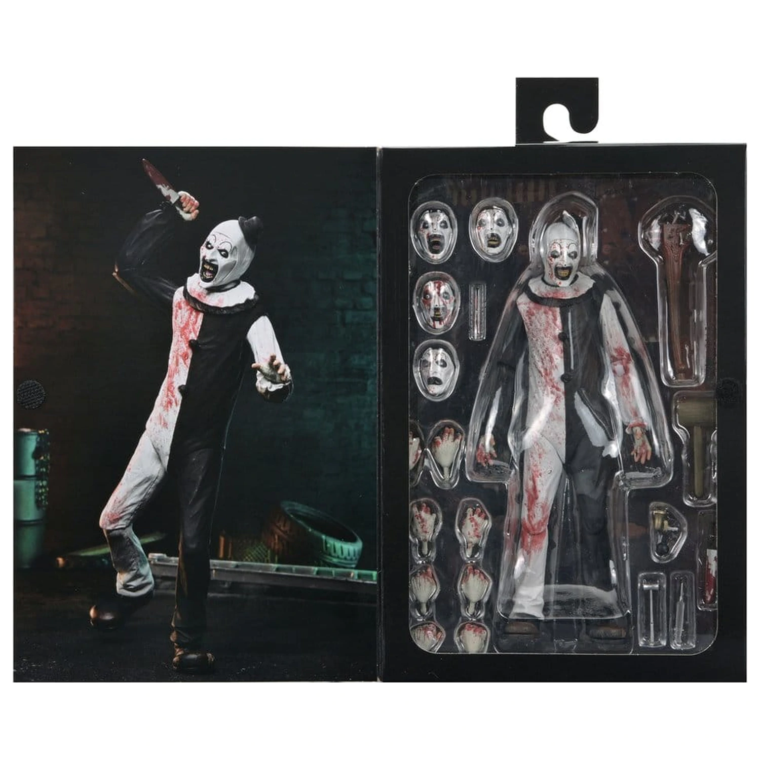 Terrifier 2 Ultimate Art the Clown (Blood Splattered) akciófigura 18 cm termékfotó