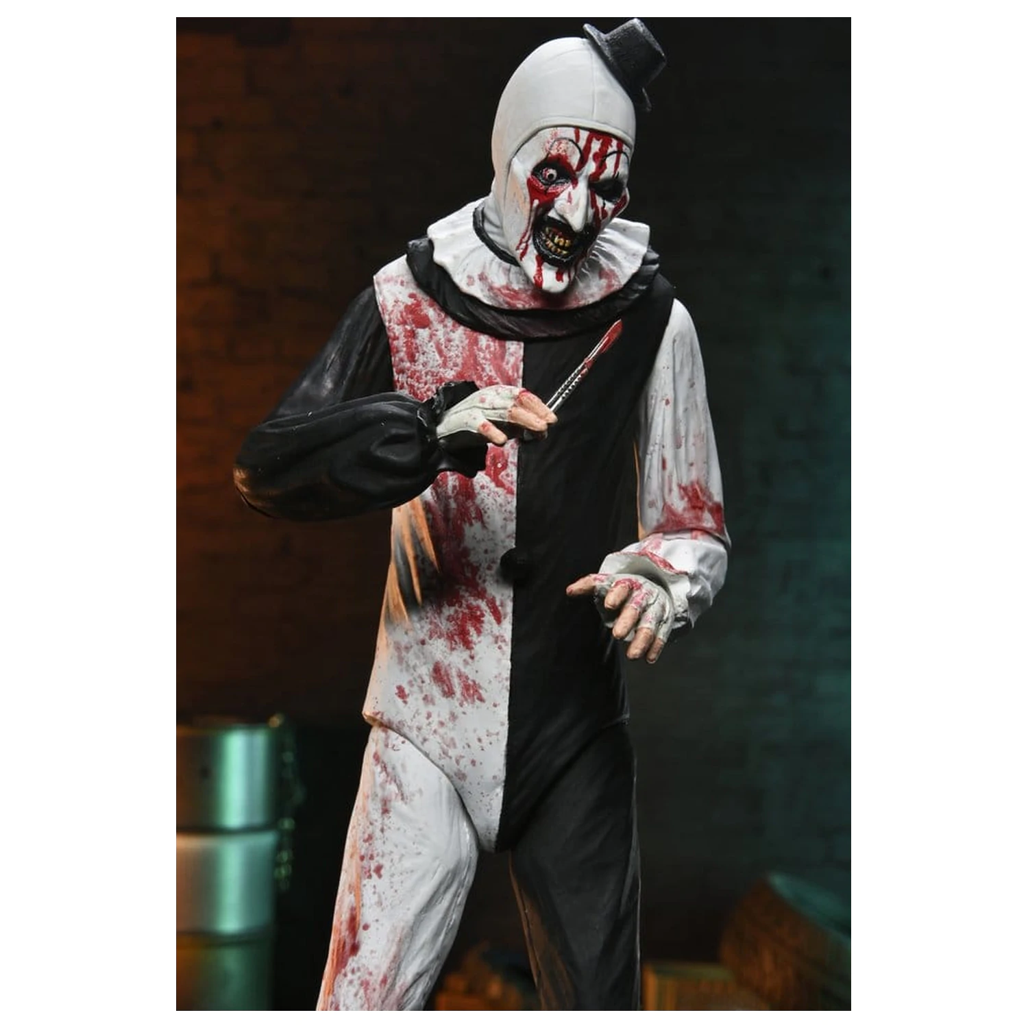 Terrifier 2 Ultimate Art the Clown (Blood Splattered) akciófigura 18 cm termékfotó