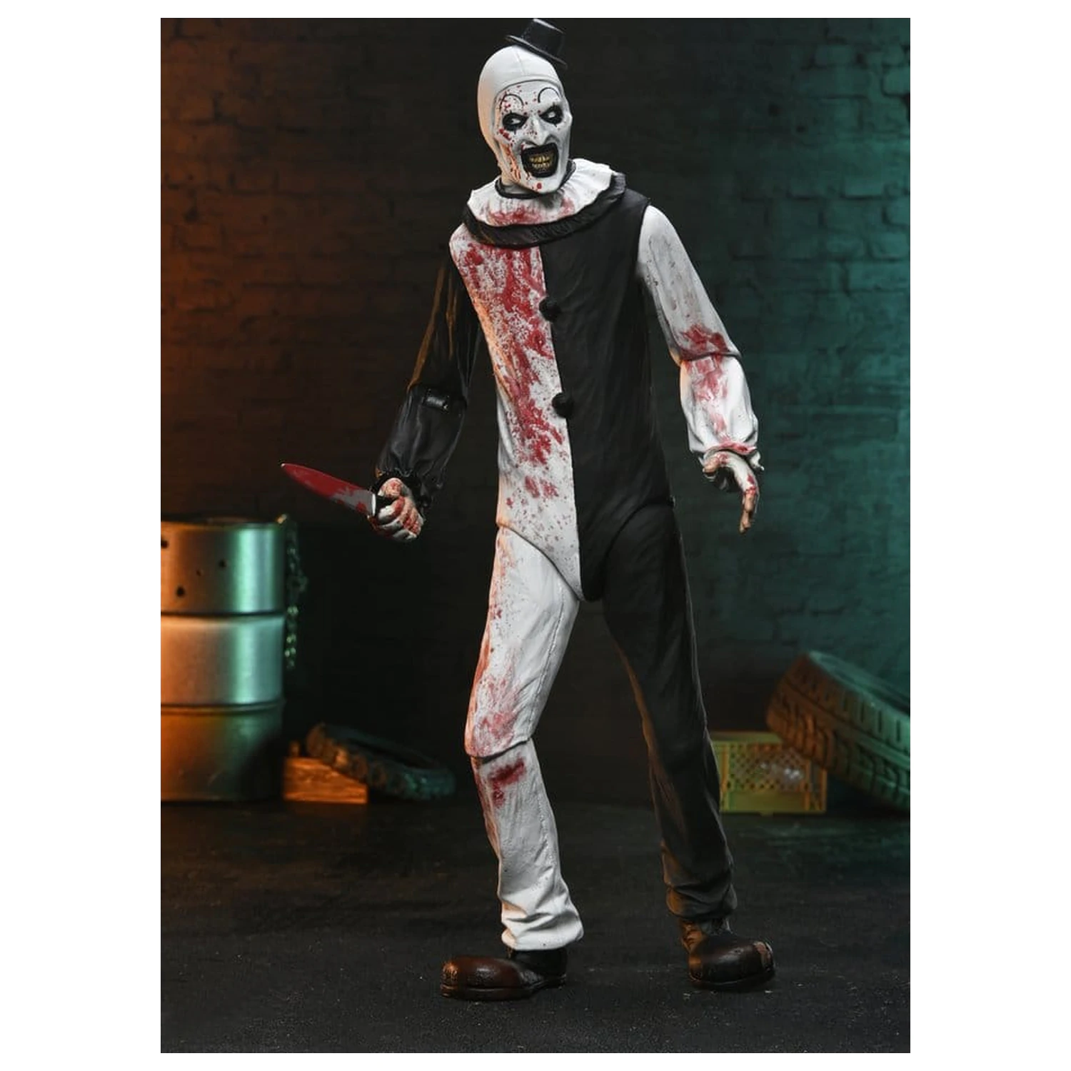 Terrifier 2 Ultimate Art the Clown (Blood Splattered) akciófigura 18 cm termékfotó