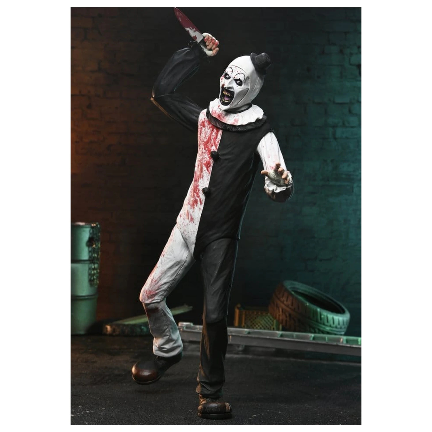 Terrifier 2 Ultimate Art the Clown (Blood Splattered) akciófigura 18 cm termékfotó