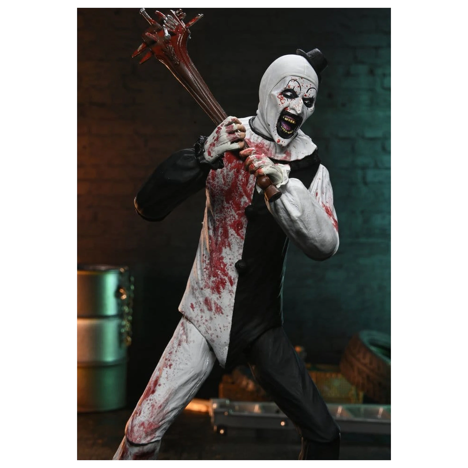 Terrifier 2 Ultimate Art the Clown (Blood Splattered) akciófigura 18 cm termékfotó