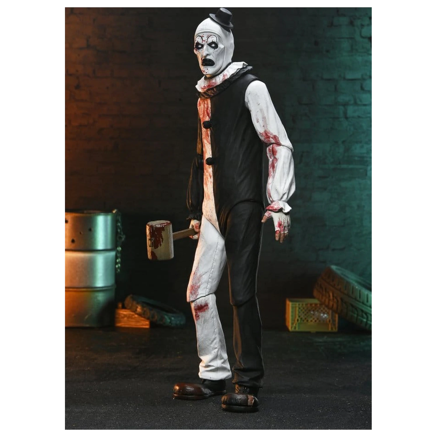 Terrifier 2 Ultimate Art the Clown (Blood Splattered) akciófigura 18 cm termékfotó