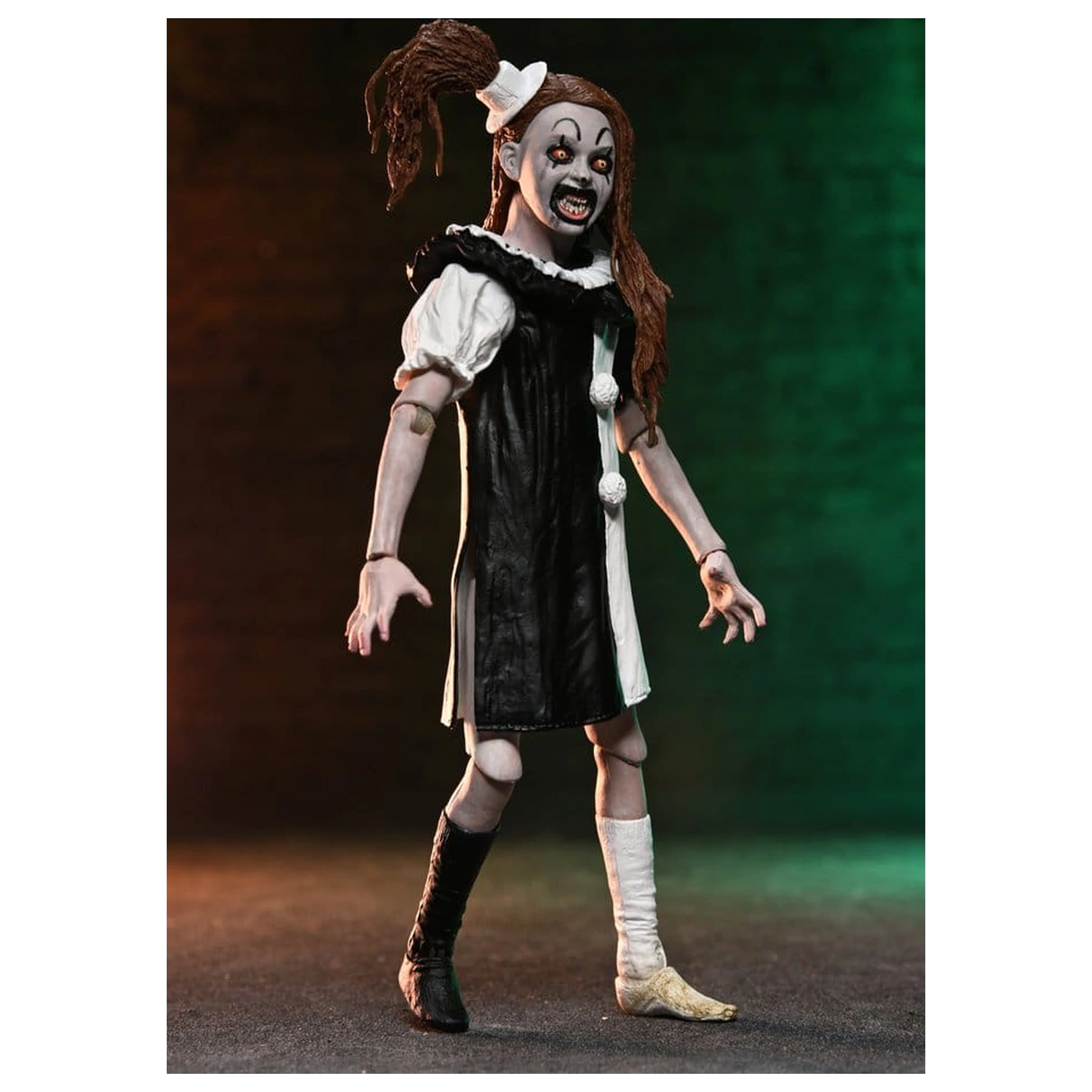 Terrifier 2 Ultimate Art the Clown & Little Pale Girl 2 db-os akciófigura csomag 18 cm termékfotó