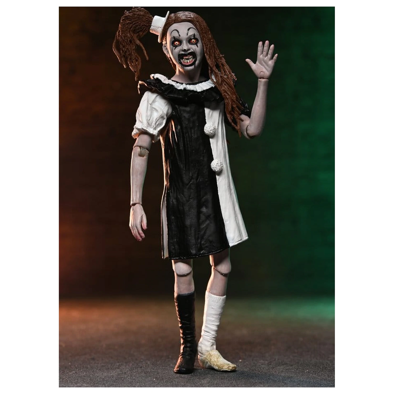 Terrifier 2 Ultimate Art the Clown & Little Pale Girl 2 db-os akciófigura csomag 18 cm termékfotó