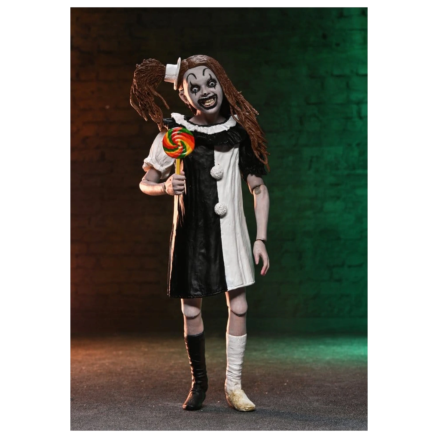 Terrifier 2 Ultimate Art the Clown & Little Pale Girl 2 db-os akciófigura csomag 18 cm termékfotó