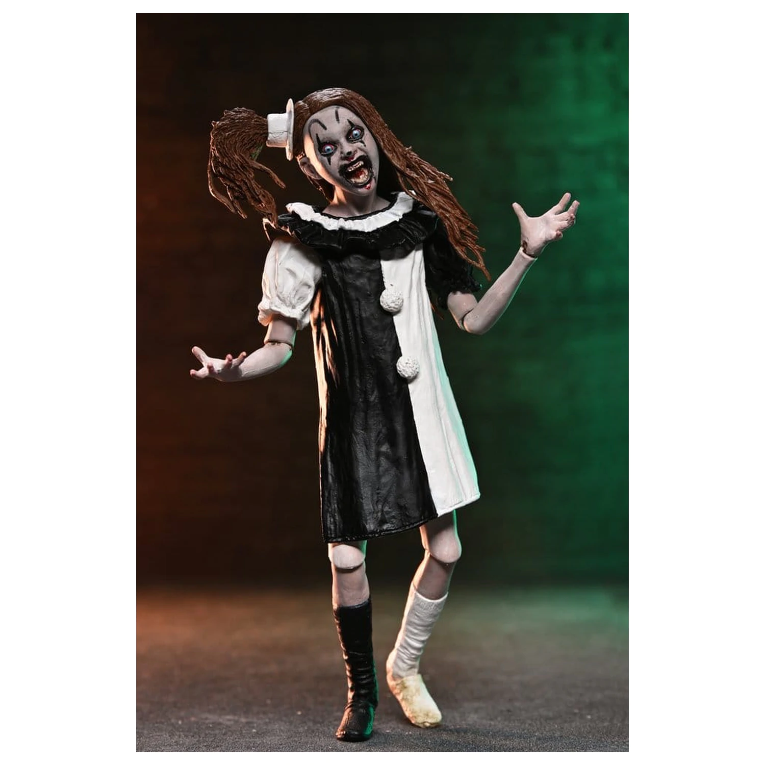 Terrifier 2 Ultimate Art the Clown & Little Pale Girl 2 db-os akciófigura csomag 18 cm termékfotó