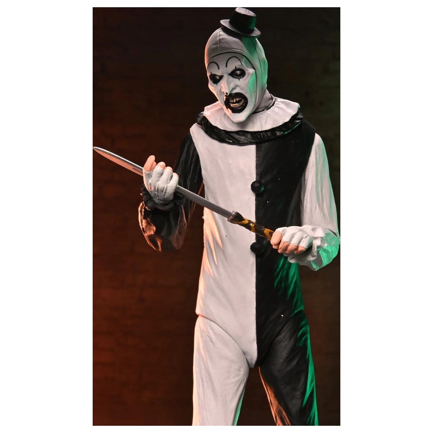 Terrifier 2 Ultimate Art the Clown & Little Pale Girl 2 db-os akciófigura csomag 18 cm termékfotó