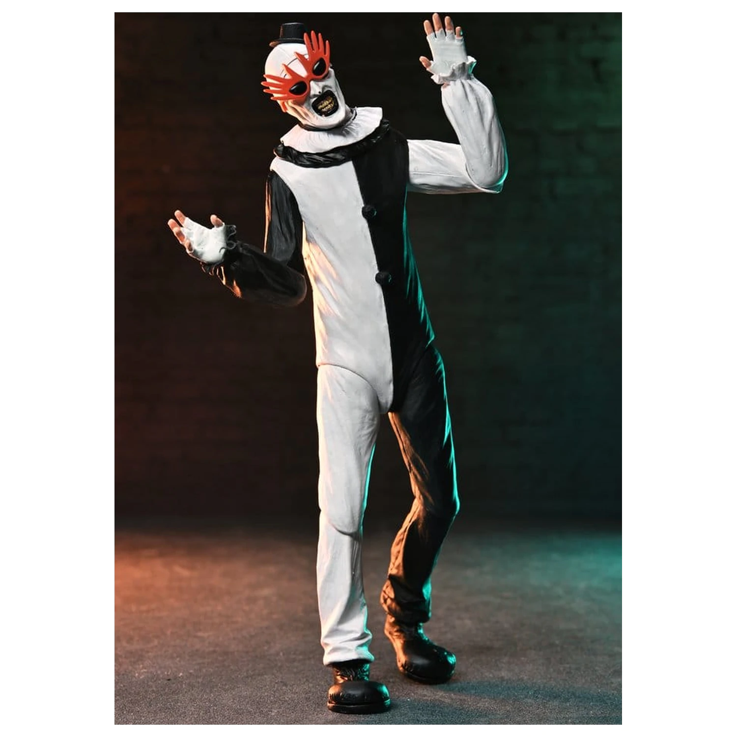 Terrifier 2 Ultimate Art the Clown & Little Pale Girl 2 db-os akciófigura csomag 18 cm termékfotó