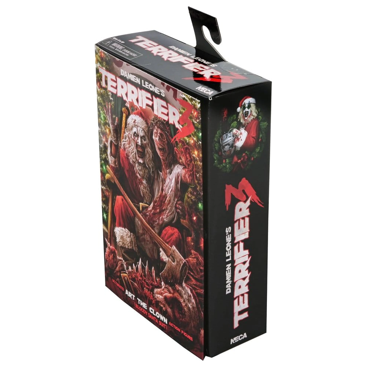 Terrifier 3 Ultimate Santa Suit Art the Clown (Bloody Version) akciófigura 18 cm termékfotó