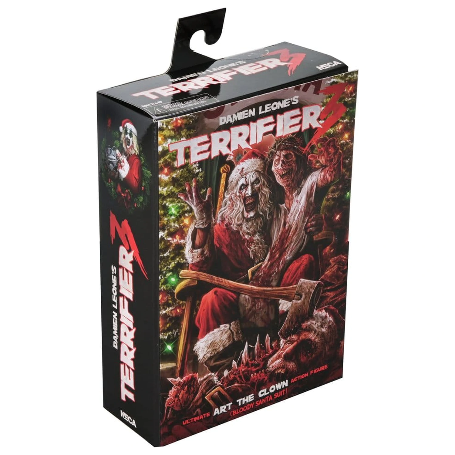 Terrifier 3 Ultimate Santa Suit Art the Clown (Bloody Version) akciófigura 18 cm termékfotó