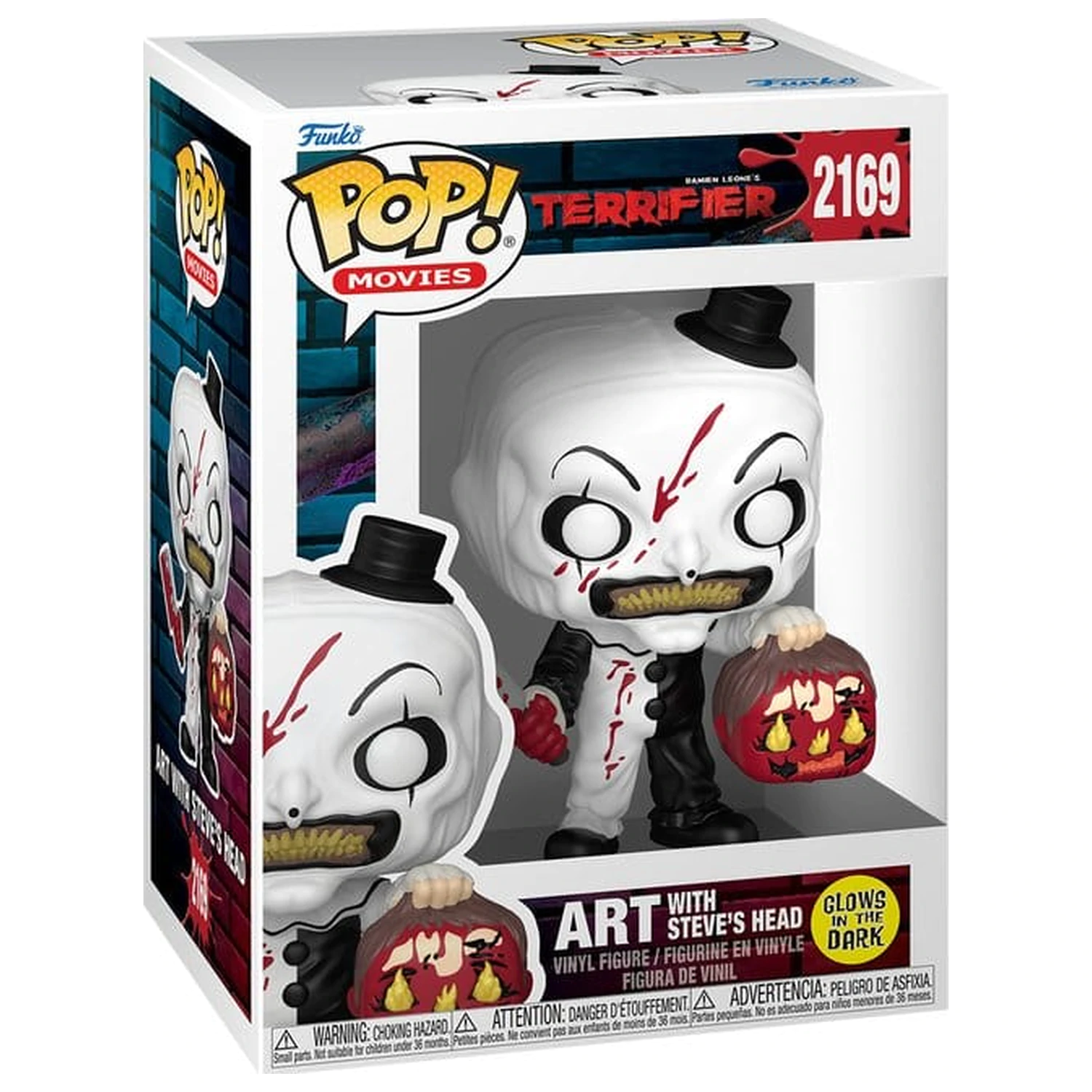 Terrifier Funko POP! Movies Vinyl figura Art with Head 9 cm termékfotó
