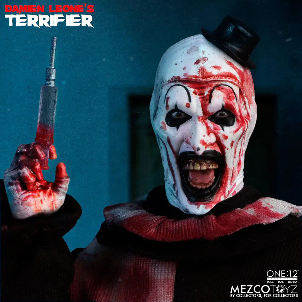 Terrifier One:12 Art the Clown figure 18cm termékfotó