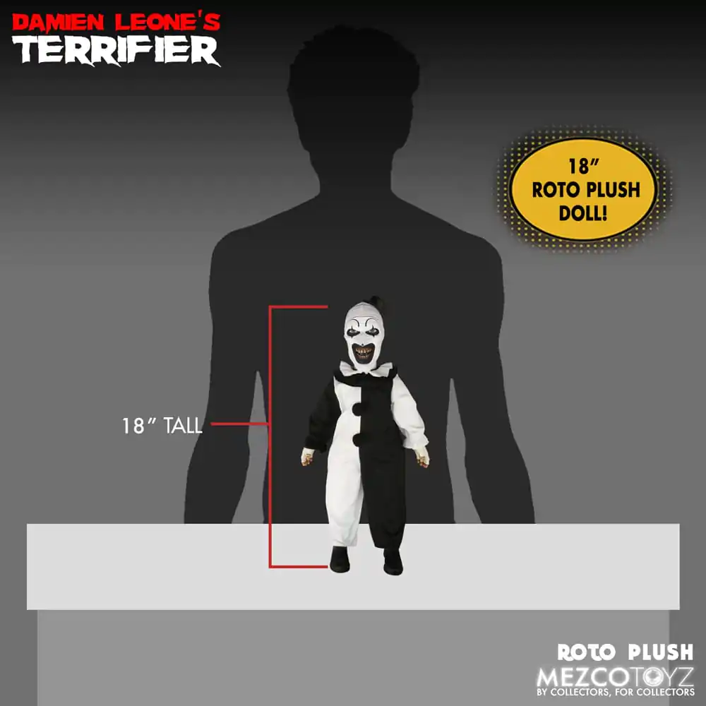 Terrifier Roto Plush Figure Art the Clown 46 cm termékfotó