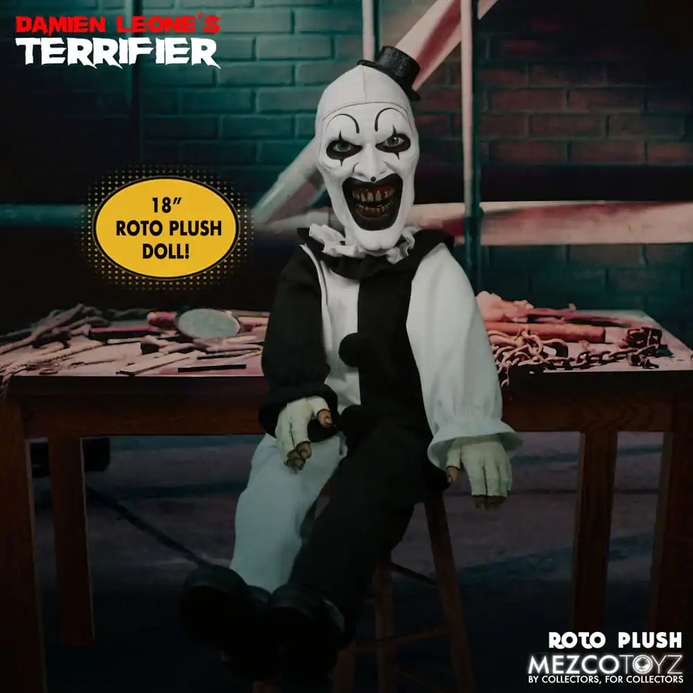 Terrifier Roto Plush Figure Art the Clown 46 cm termékfotó