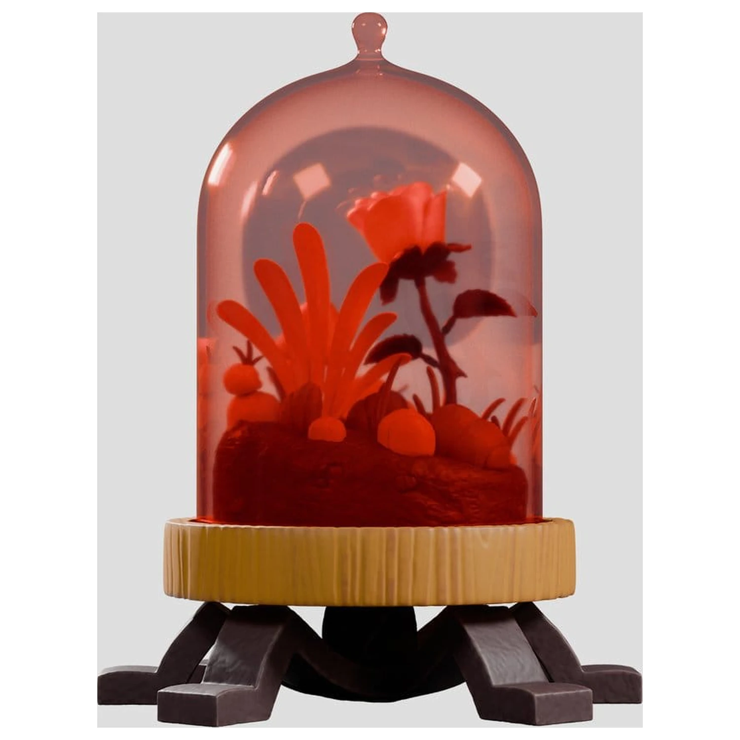 Terrorium PVC figura Crab Cloche (Glow in the Dark) 16 cm termékfotó