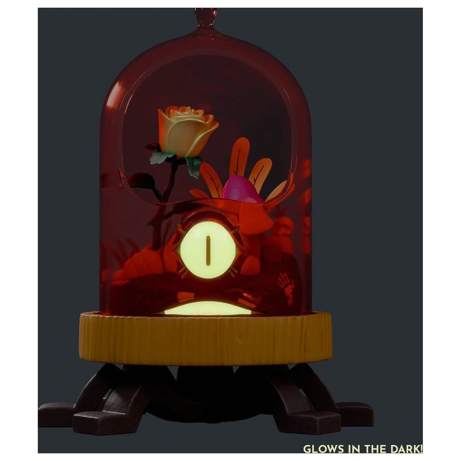 Terrorium PVC figura Crab Cloche (Glow in the Dark) 16 cm termékfotó