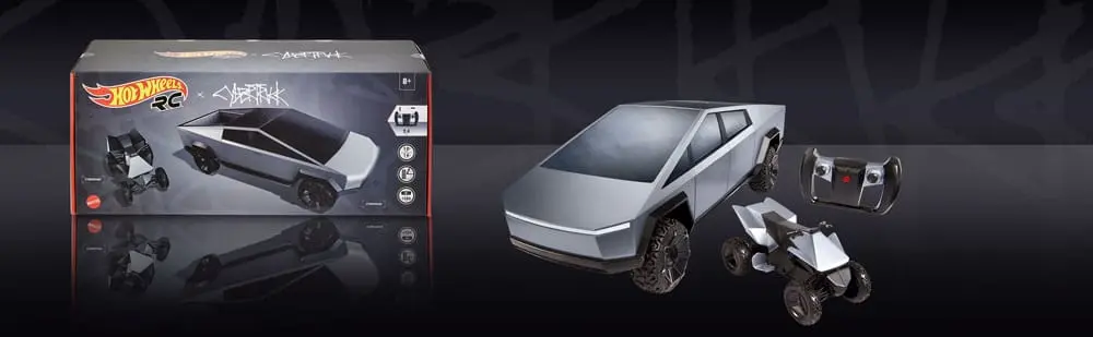 Tesla Hot Wheels 1/10 Cybertruck távirányítós autó termékfotó