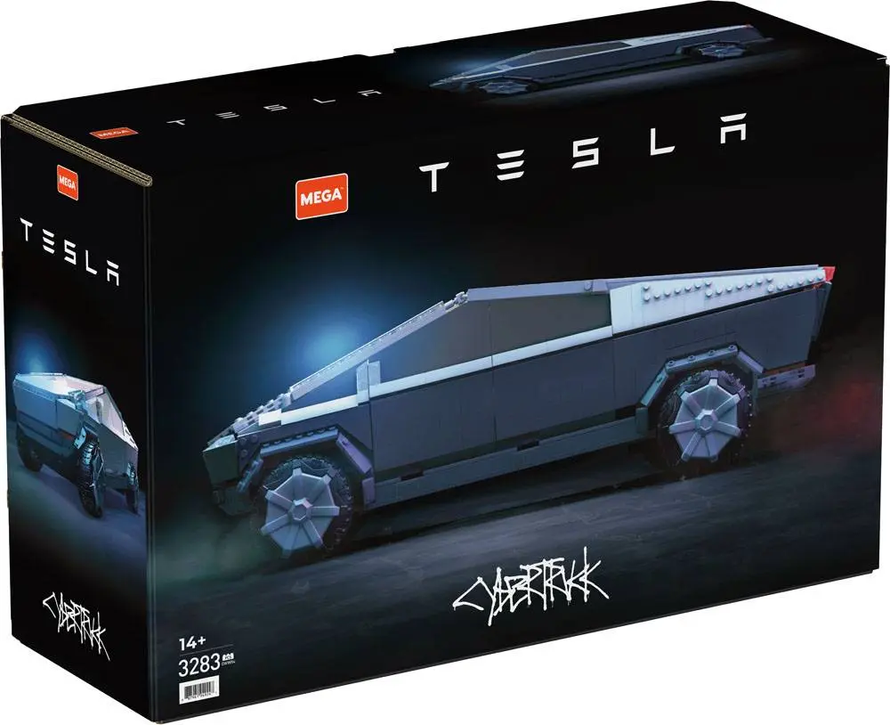 Tesla Mega Construx Cybertruck építőkészlet 48 cm termékfotó