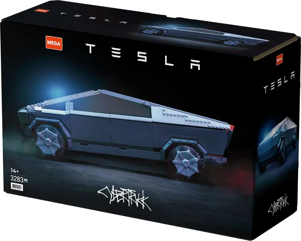 Tesla Mega Construx Cybertruck építőkészlet 48 cm termékfotó