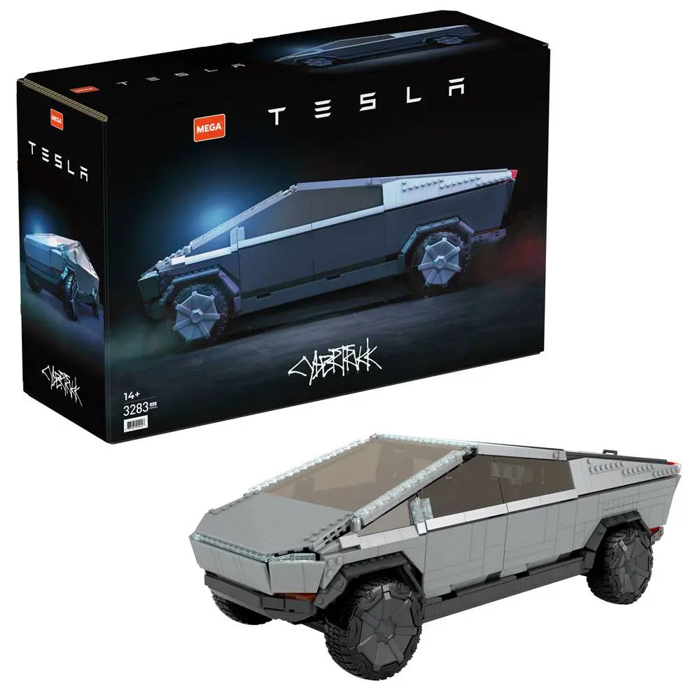Tesla Mega Construx Cybertruck építőkészlet 48 cm termékfotó