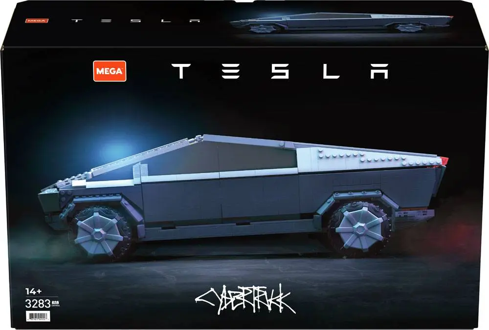 Tesla Mega Construx Cybertruck építőkészlet 48 cm termékfotó