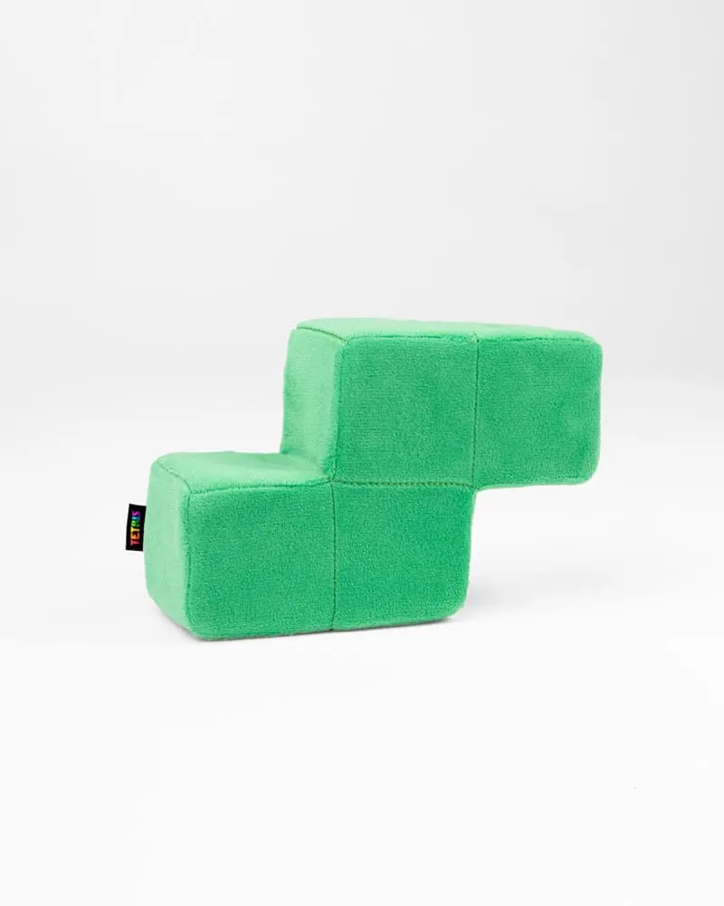 Tetris Block Z green plüss figura termékfotó