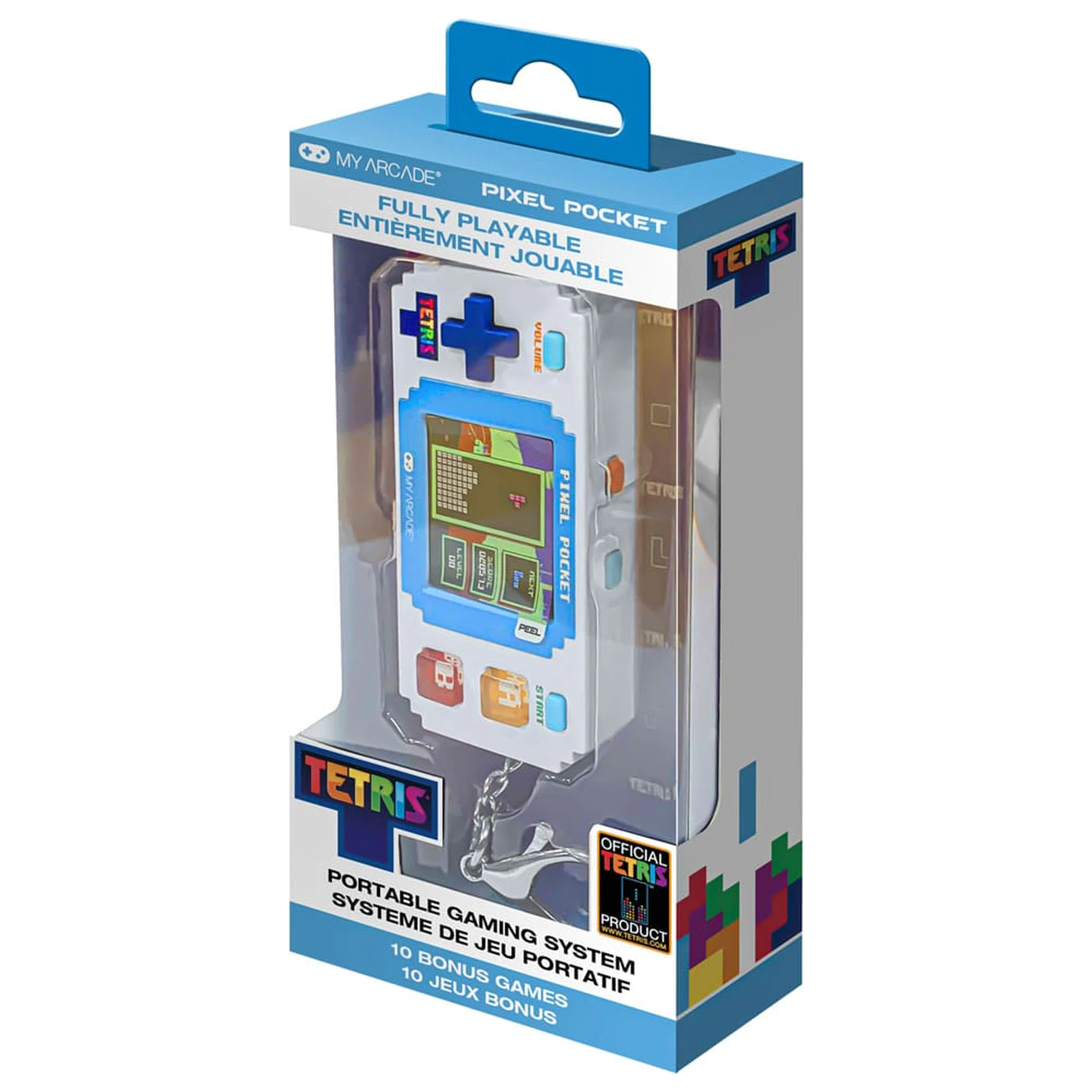 Tetris Mini Portable Gaming System Pixel Pocket konzol termékfotó