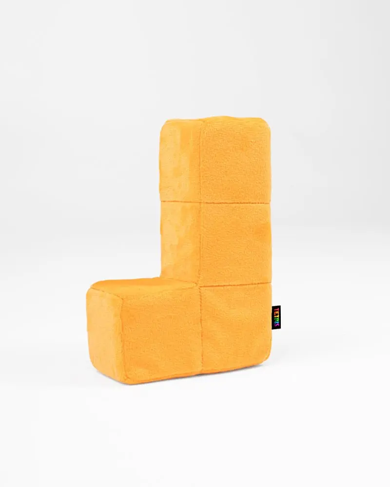 Tetris Block L orange plüss figura termékfotó