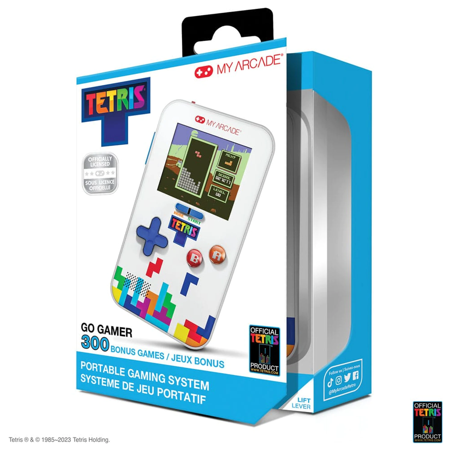Tetris Portable Video Gaming System Go Gamer konzol termékfotó