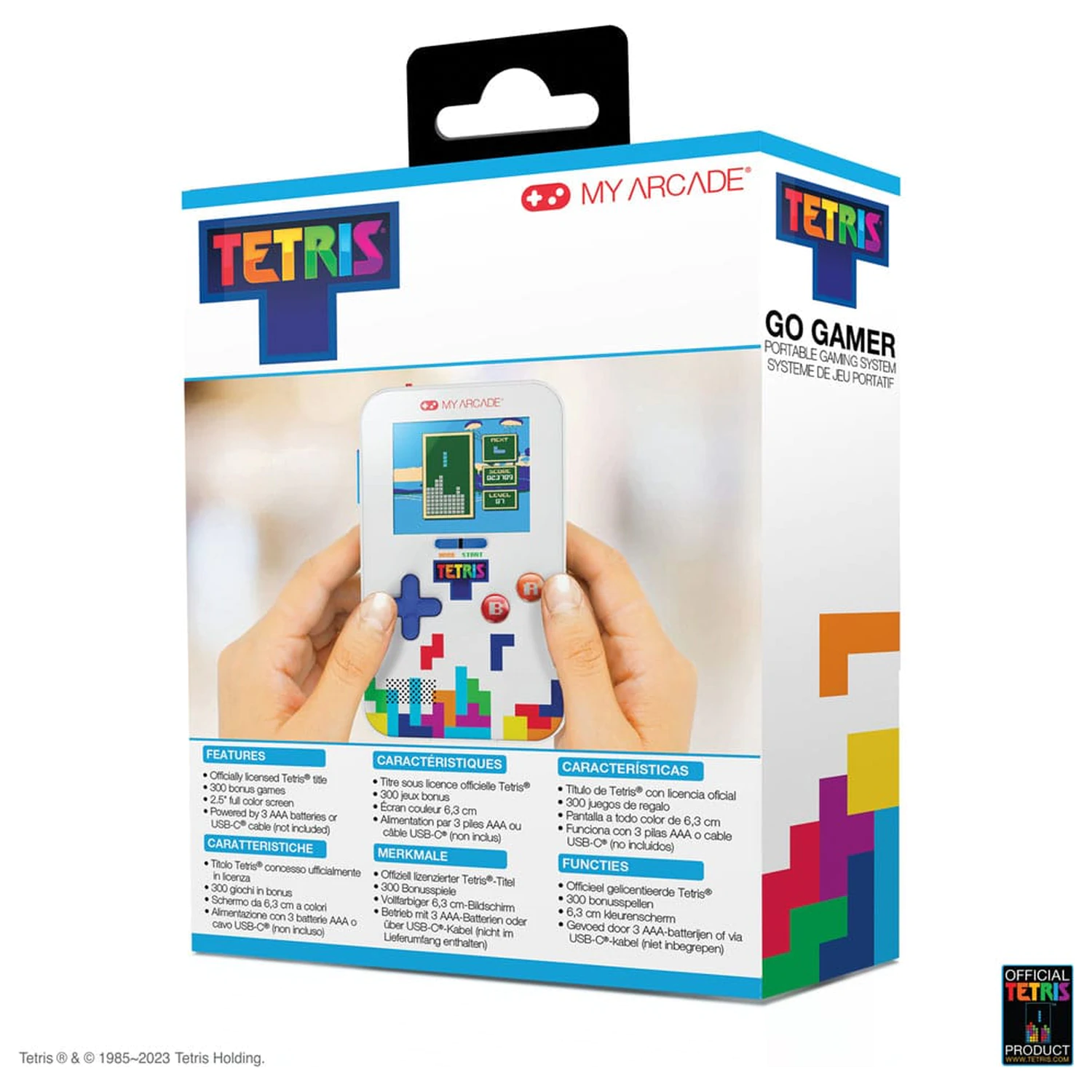 Tetris Portable Video Gaming System Go Gamer konzol termékfotó