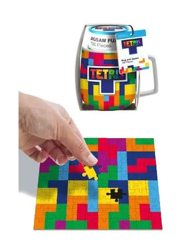Tetris Tetriminos bögre és puzzle csomag termékfotó
