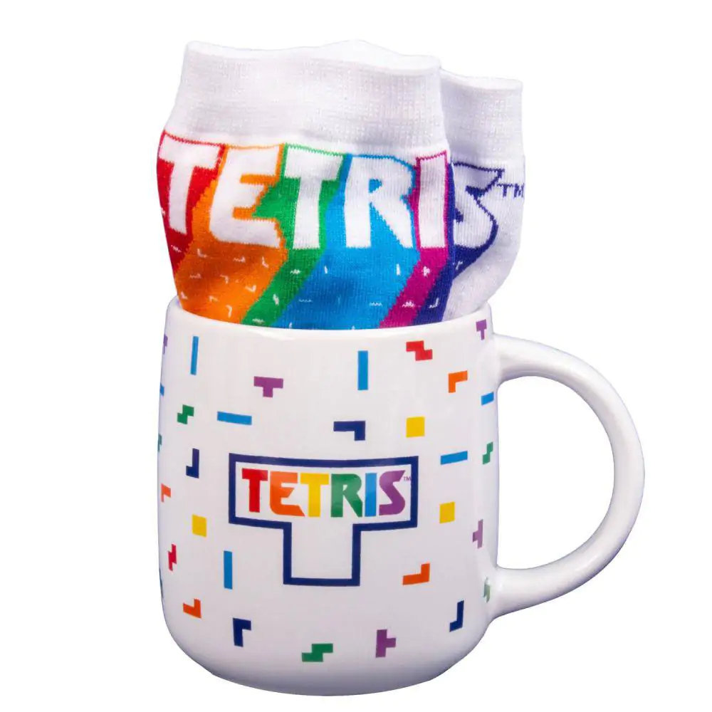 Tetris Tetriminos bögre és zokni csomag termékfotó