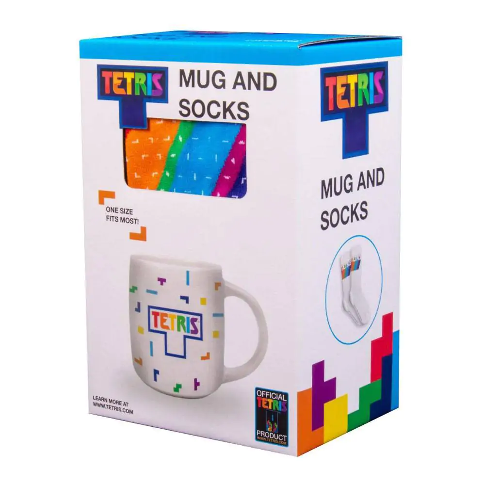 Tetris Tetriminos bögre és zokni csomag termékfotó