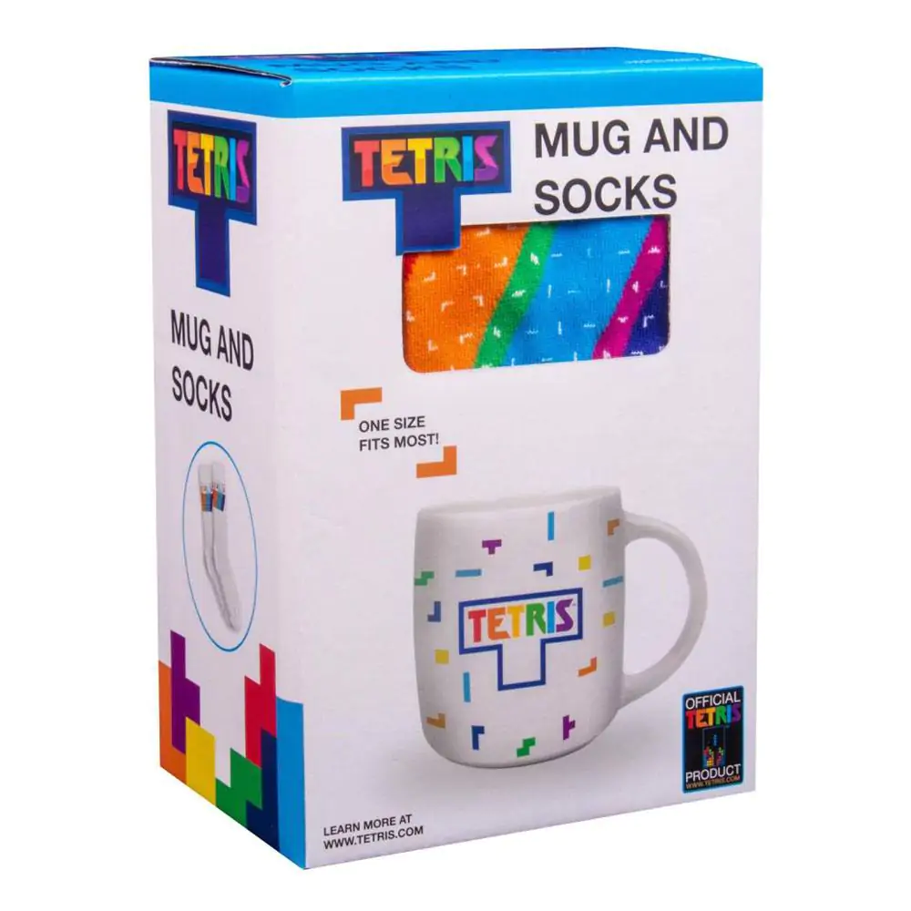 Tetris Tetriminos bögre és zokni csomag termékfotó