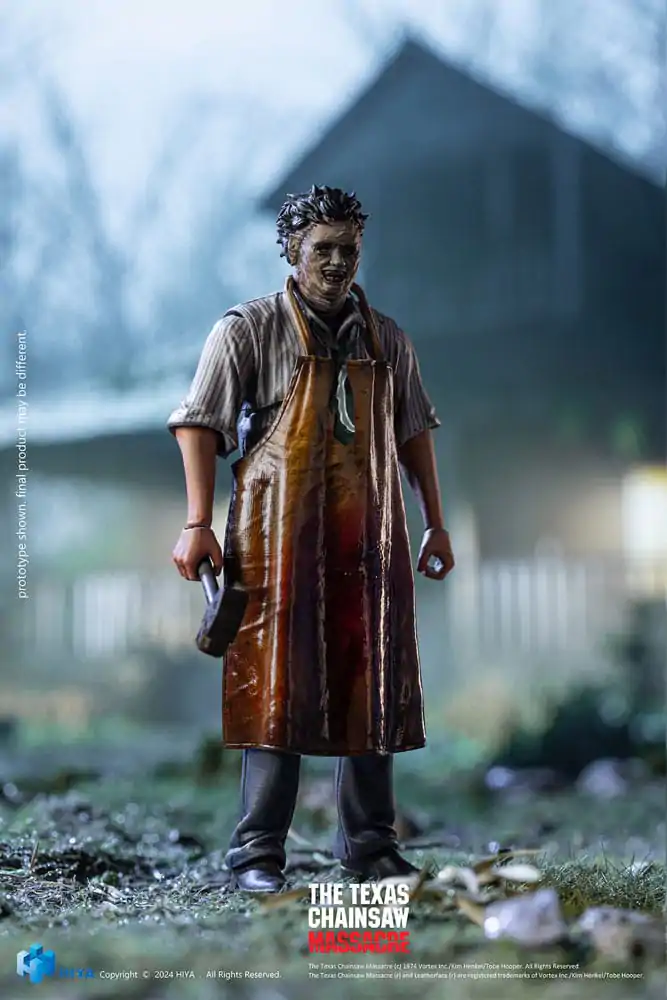 Texas Chainsaw Massacre (1974) Exquisite Mini Action Figure 1/18 Killing Mask 11 cm termékfotó