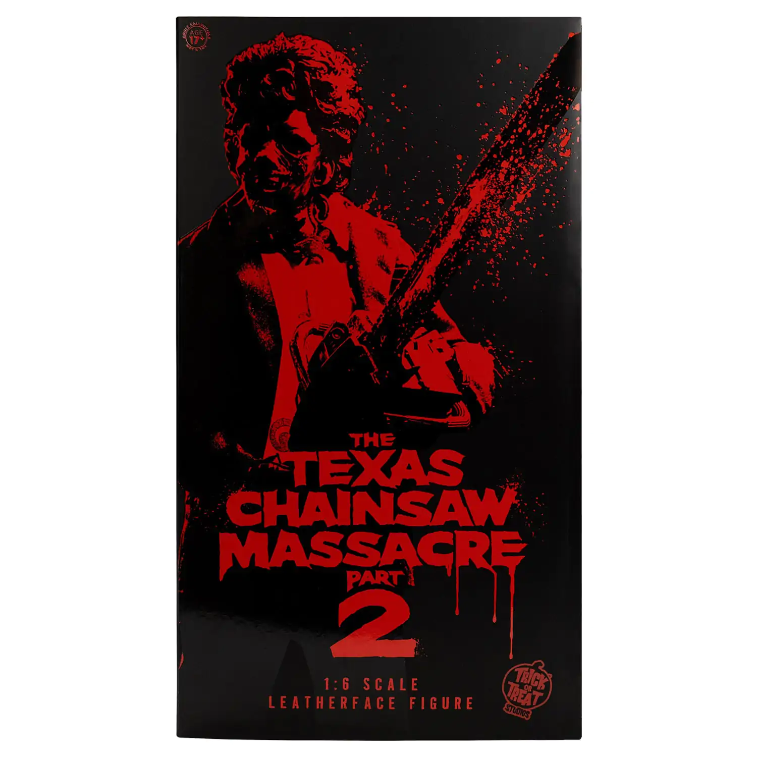 Texas Chainsaw Massacre 2 1/6 Leatherface akciófigura 33 cm termékfotó