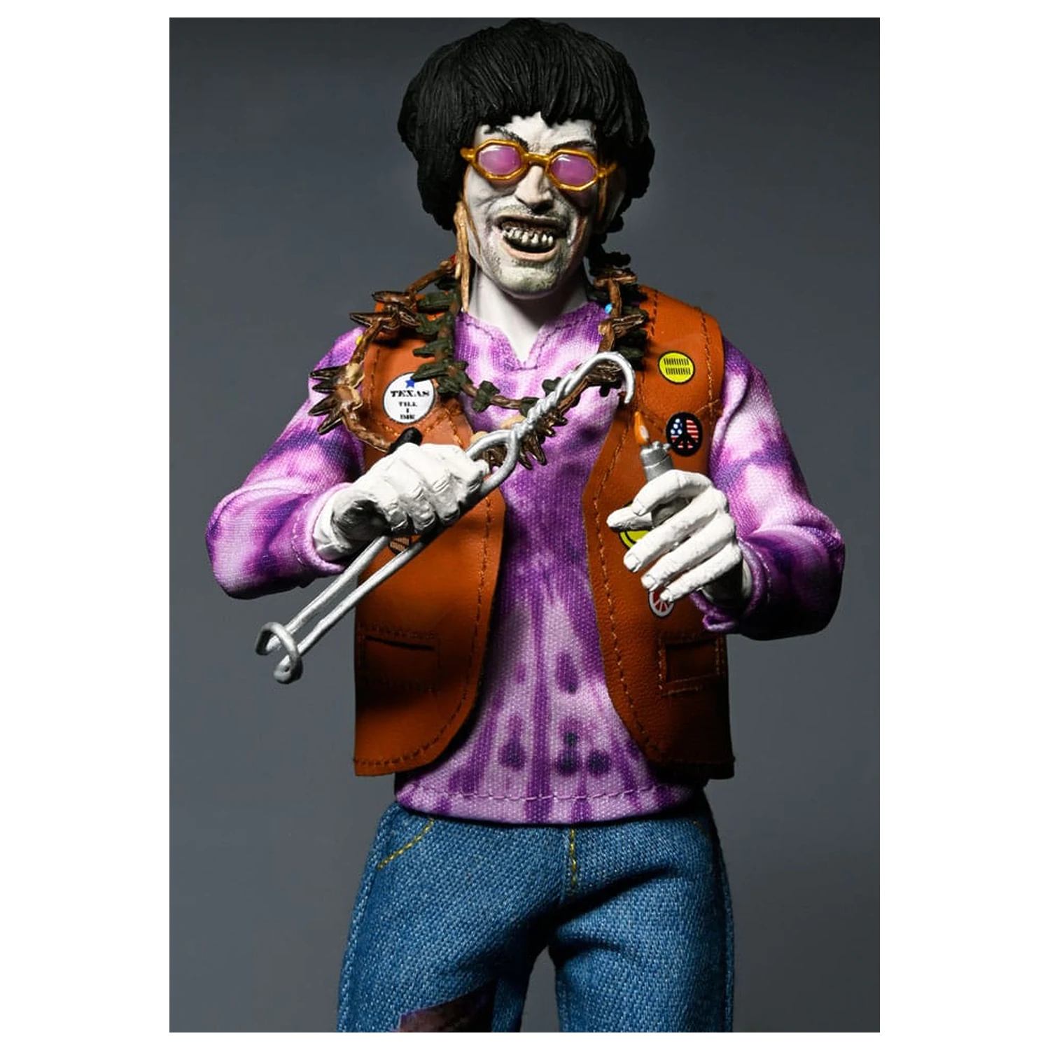 Texas Chainsaw Massacre 2 Clothed Chop Top akciófigura 20 cm termékfotó