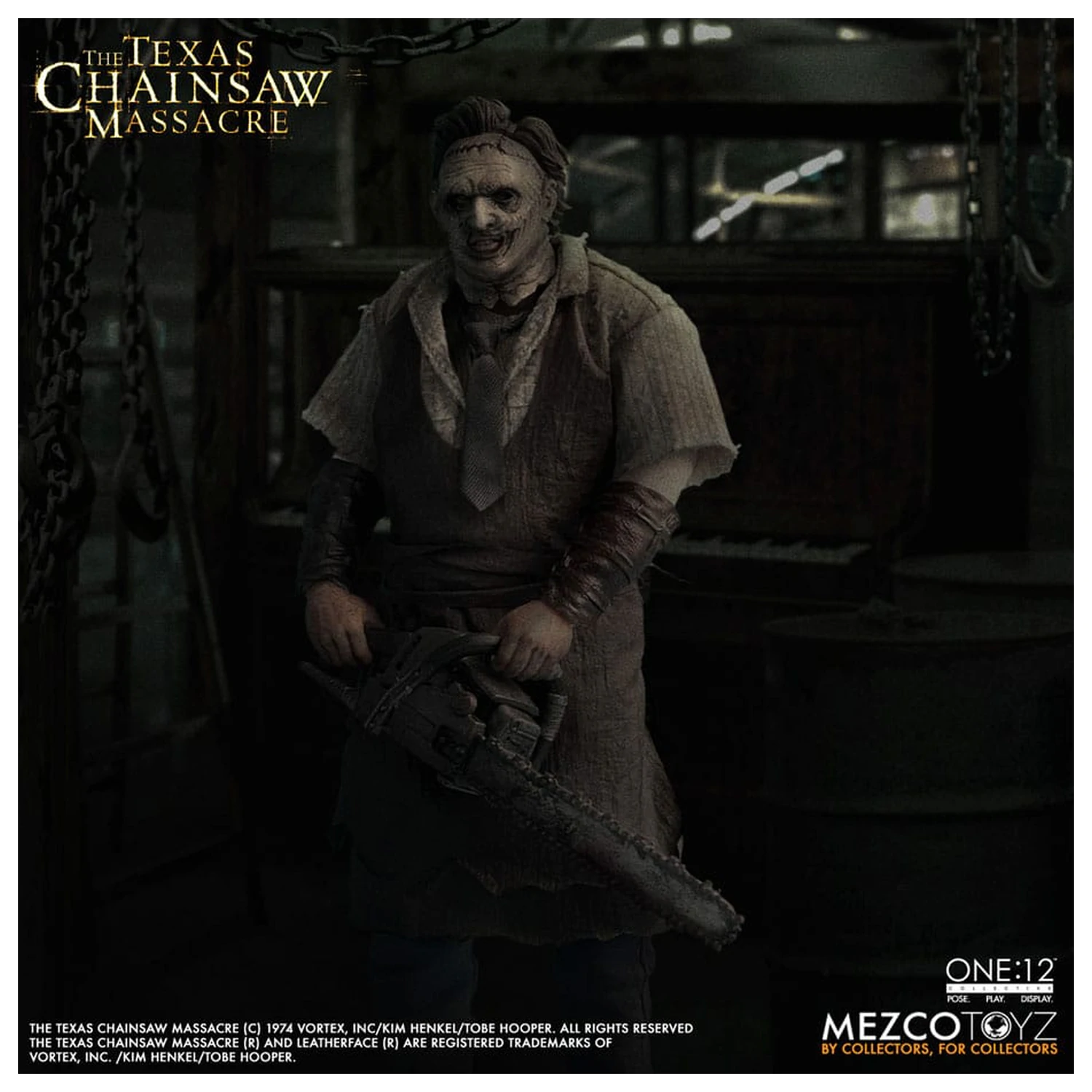 Texas Chainsaw Massacre (2003) 1/12 Leatherface akciófigura 17 cm termékfotó
